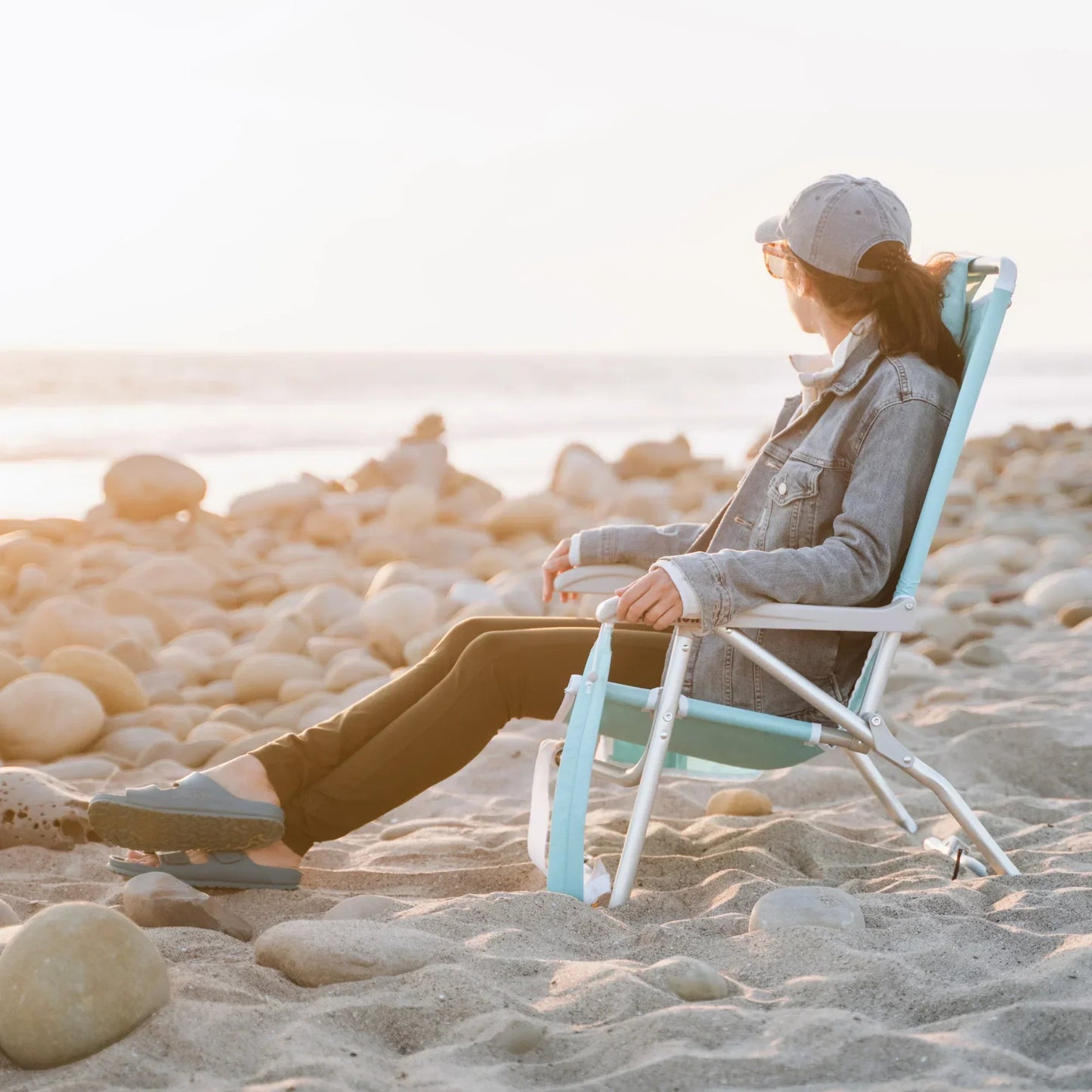 Bi-Fold Beach Chair™ - Sunny Shore Fit