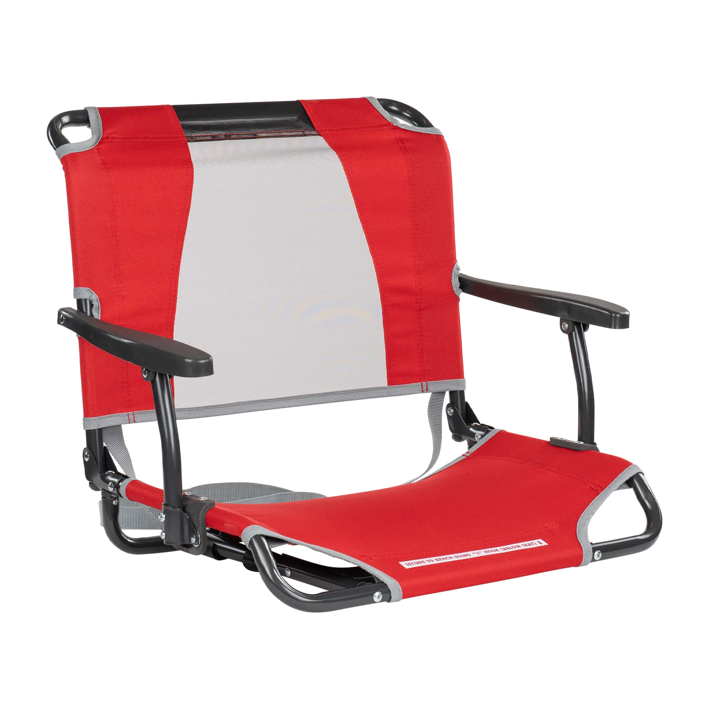 Big Comfort Stadium Chair™ with Armrests - Game Day Comfort