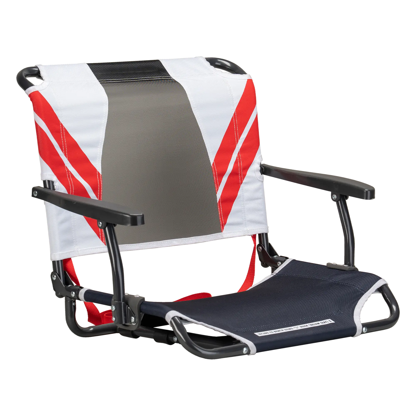 Big Comfort Stadium Chair™ with Armrests - Game Day Comfort
