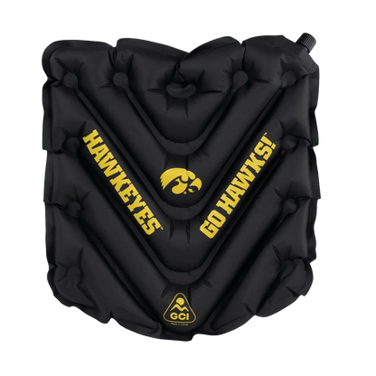 College V Seat™ Inflatable Stadium Cushion - Iowa Hawkeyes - Game Day Ready