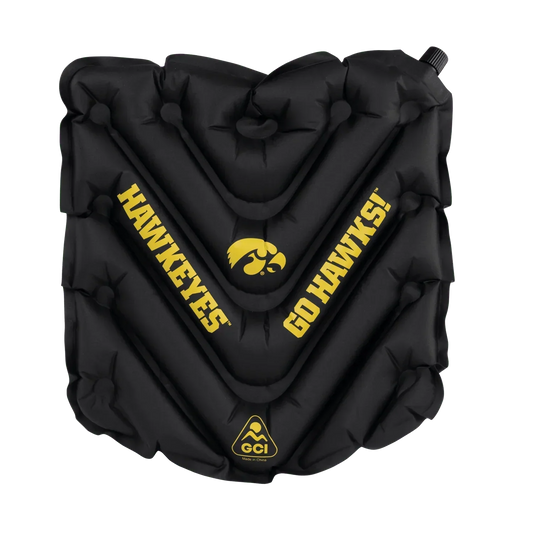 College V Seat™ Inflatable Stadium Cushion - Iowa Hawkeyes - Game Day Ready