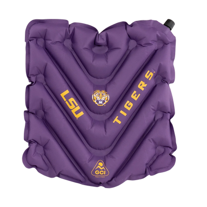 College V Seat™ Inflatable Stadium Cushion - LSU Tigers - Game Day Ready