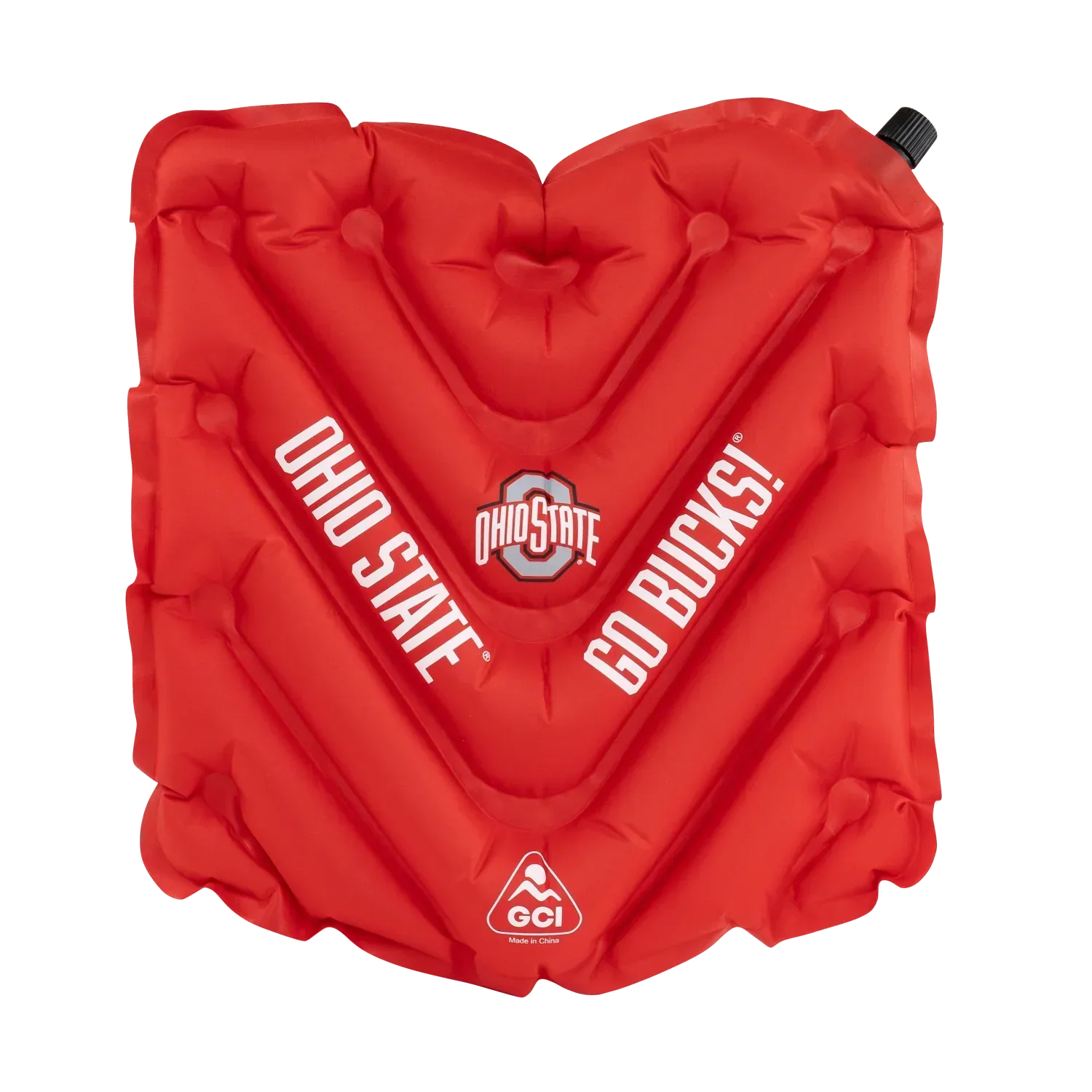 College V Seat™ Inflatable Stadium Cushion - Ohio State Buckeyes - Game Day Choice