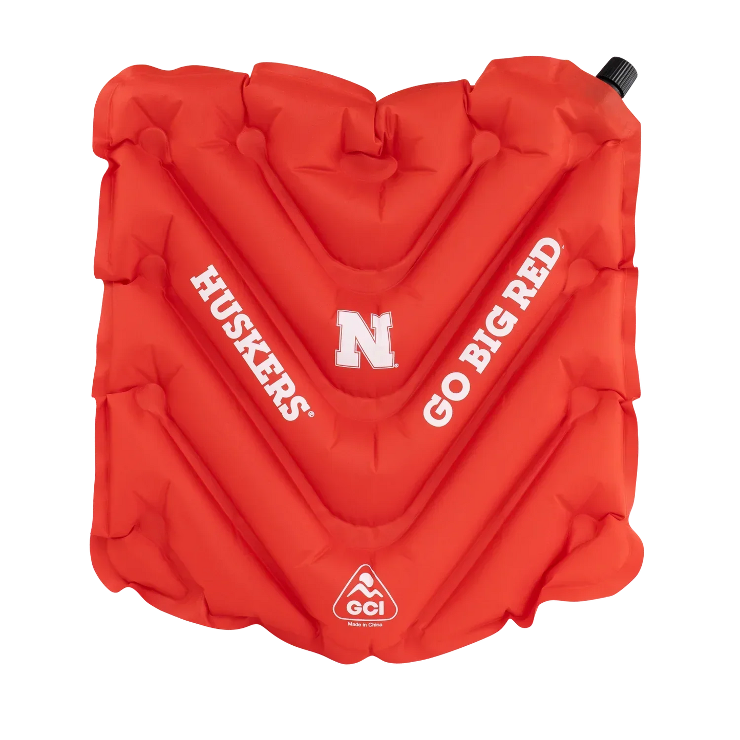 College V Seat™ Inflatable Stadium Cushion - Nebraska Cornhuskers - Game Day Choice