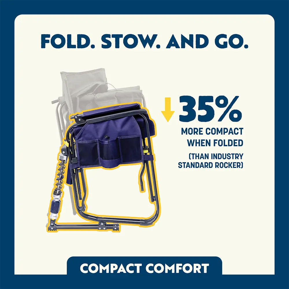 Adjustable Rocker™ - Weekend Tailgate