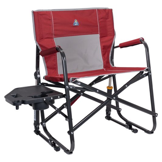 Freestyle Rocker XL™ with Side Table - Home Grill Setup