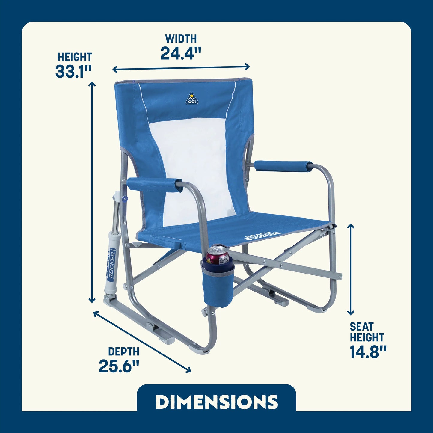 Beach Rocker™ - Coastline Style