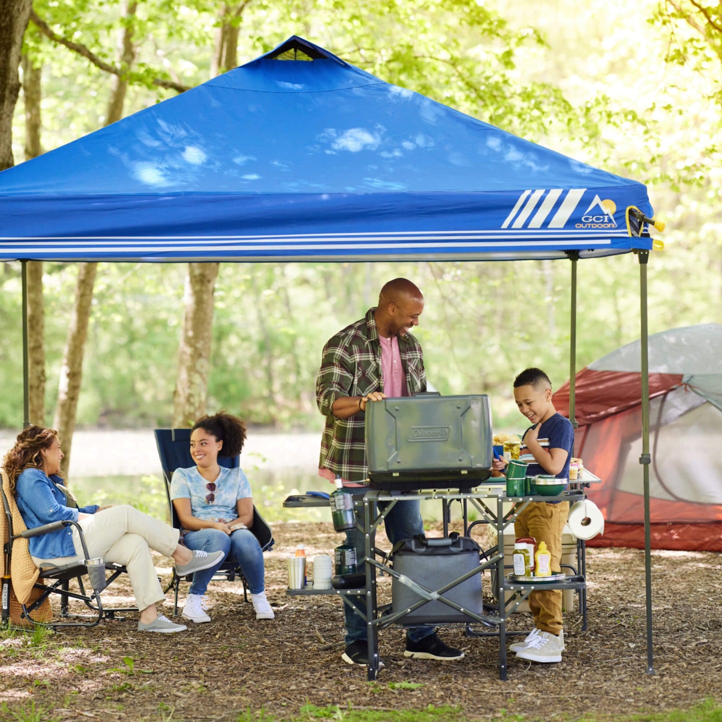Slim-Fold Cook Station™ - Camp Prep