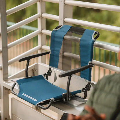 Big Comfort Stadium Chair™ with Armrests - Game Day Comfort