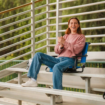 Big Comfort Stadium Chair™ with Armrests - Game Day Comfort