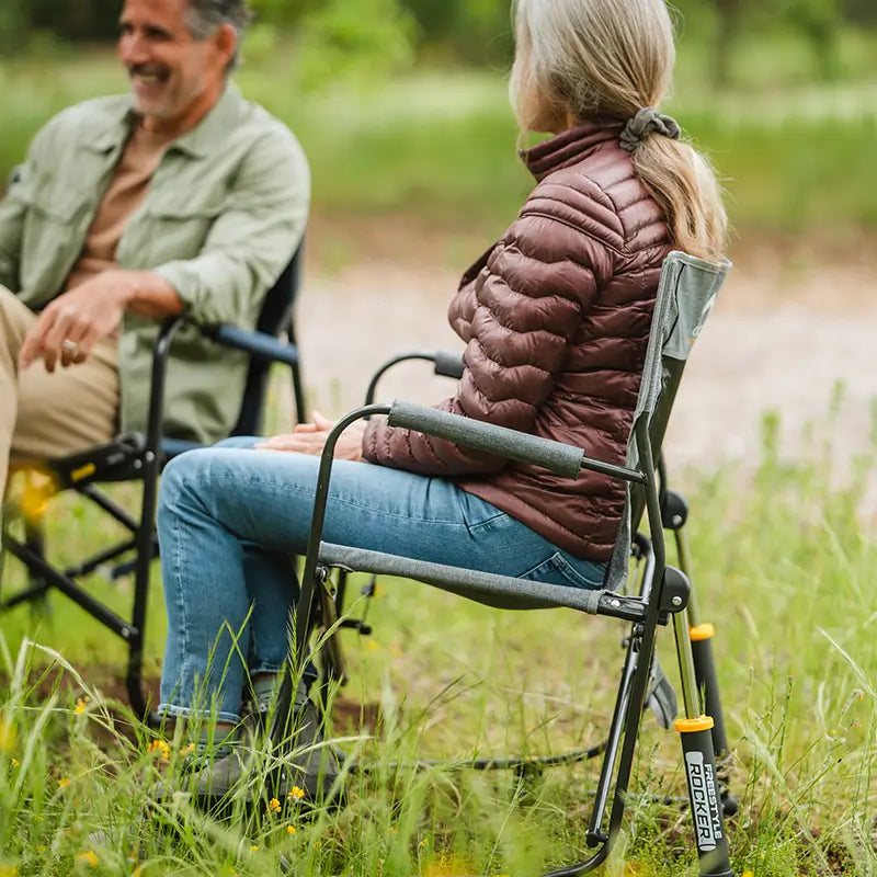 Freestyle Rocker™ with Side Table - Camp Prep