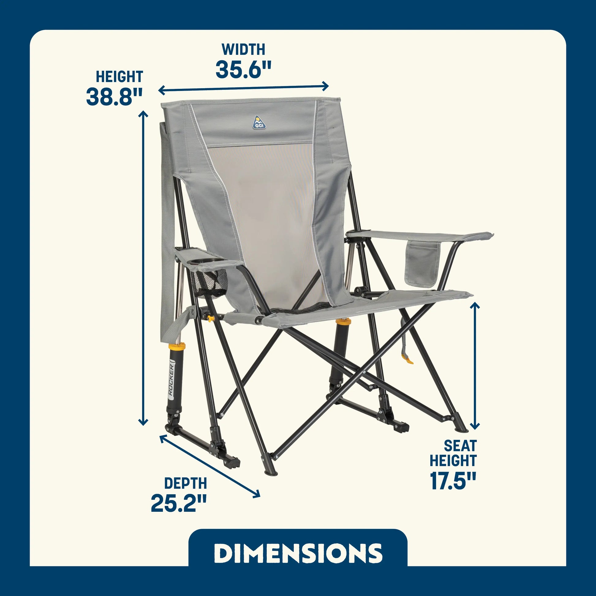 Comfort Pro Rocker™ - Game Day Ready