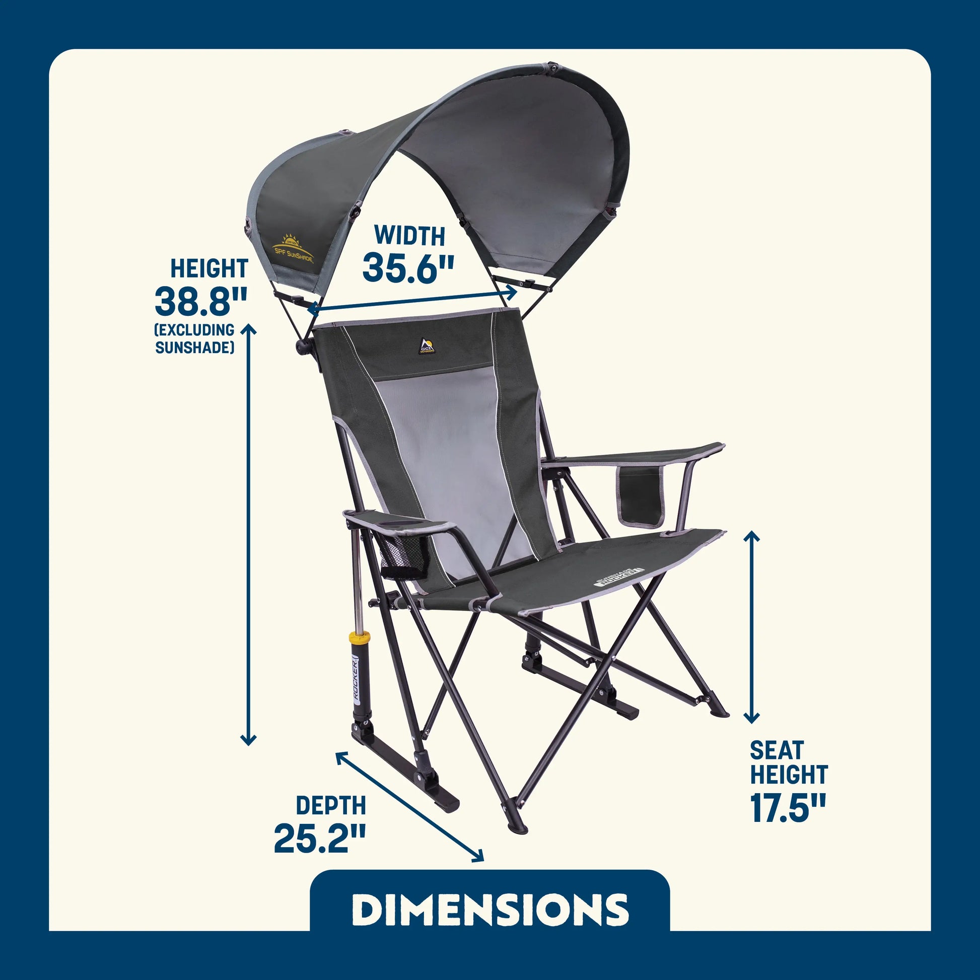 SunShade Rocker™ - Patio Guard
