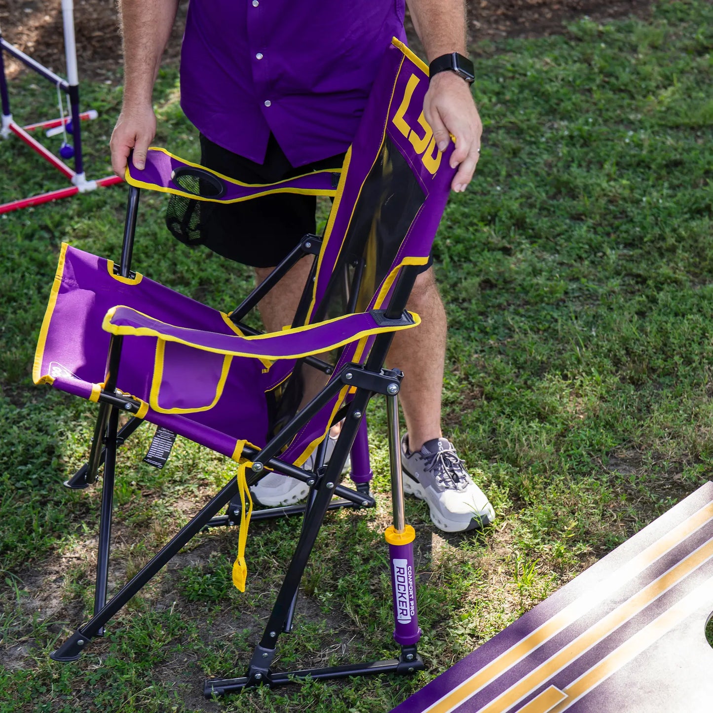 College Comfort Pro Rocker™ - LSU Tigers - Campus Pick