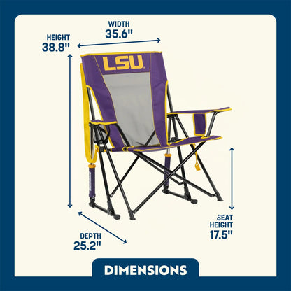 College Comfort Pro Rocker™ - LSU Tigers - Campus Pick
