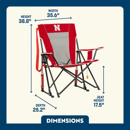 College Comfort Pro Rocker™ - Nebraska Cornhuskers - Team Day Pick
