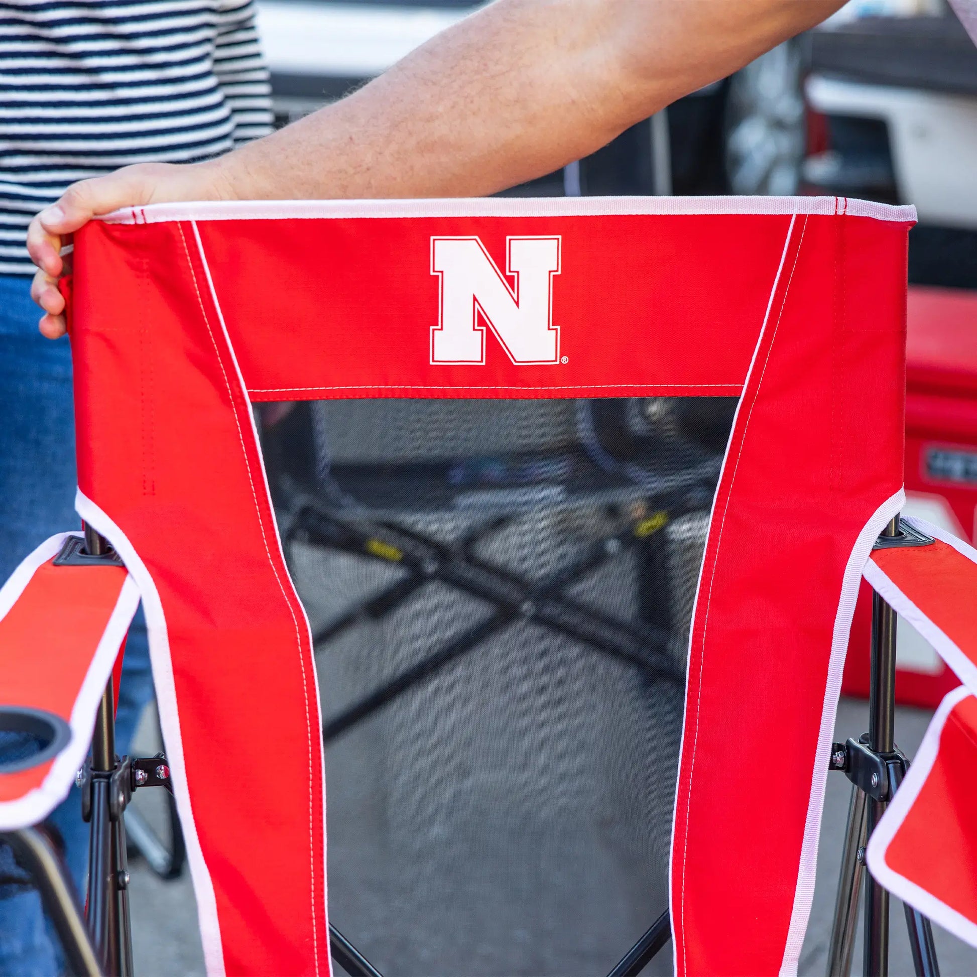 College Comfort Pro Rocker™ - Nebraska Cornhuskers - Team Day Pick
