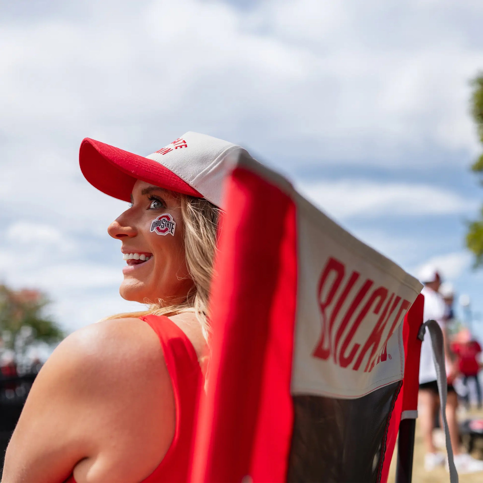 College Comfort Pro Rocker™ - Ohio State Buckeyes - Game Day Choice