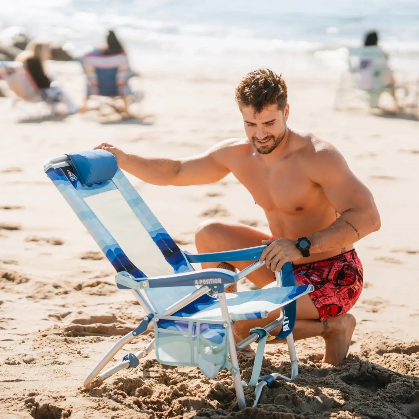 Bi-Fold Beach Chair™ - Sunny Shore Fit