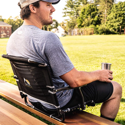 Big Comfort Stadium Chair™ with Armrests - Game Day Comfort