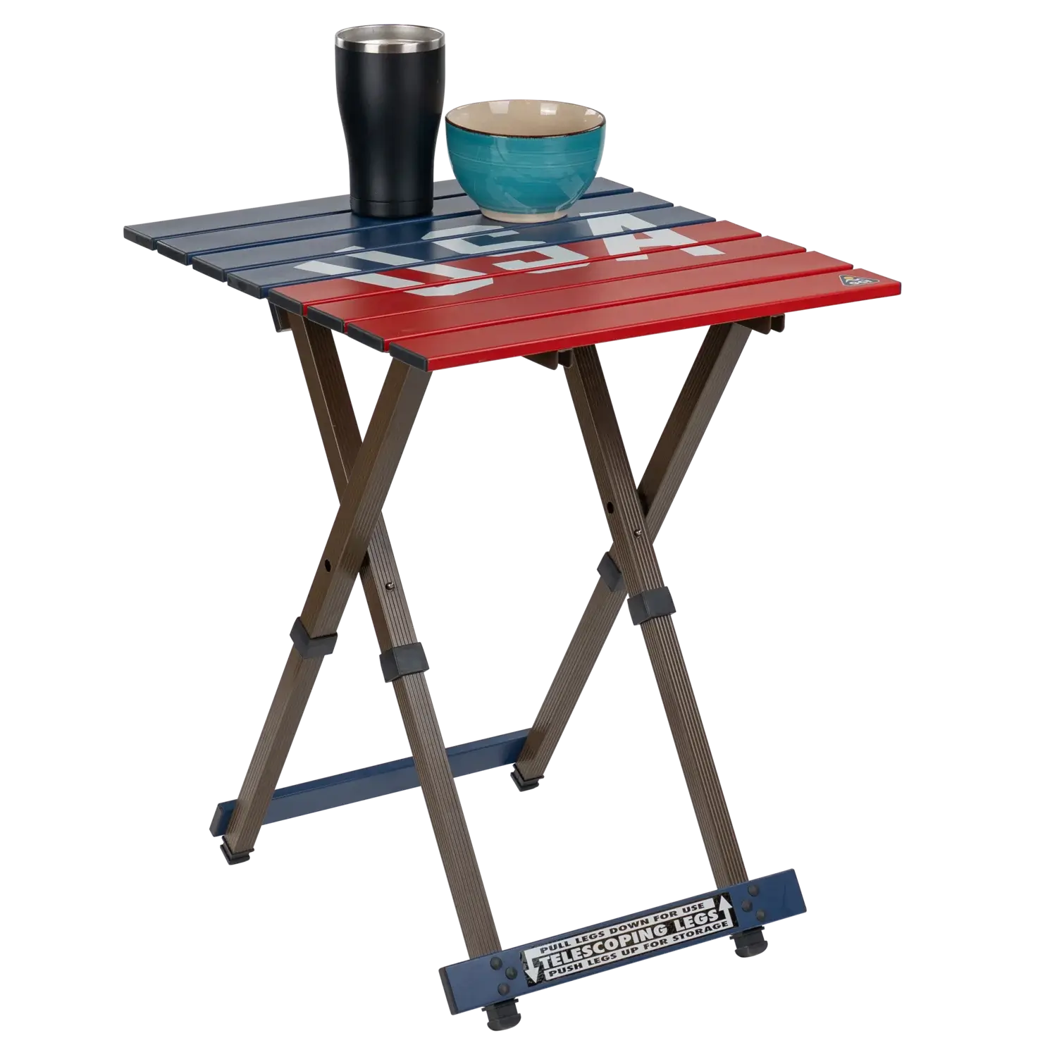 Compact Camp Table 20™ - USA Anniversary Deluxe - Patio Station