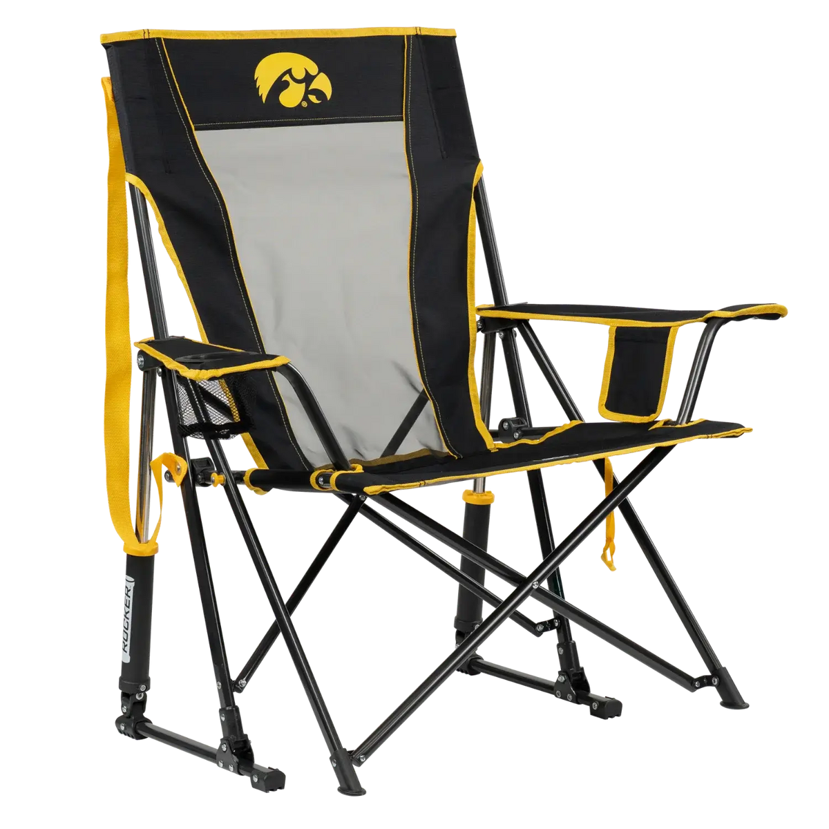 College Comfort Pro Rocker™ - Iowa Hawkeyes - Game Day Ready