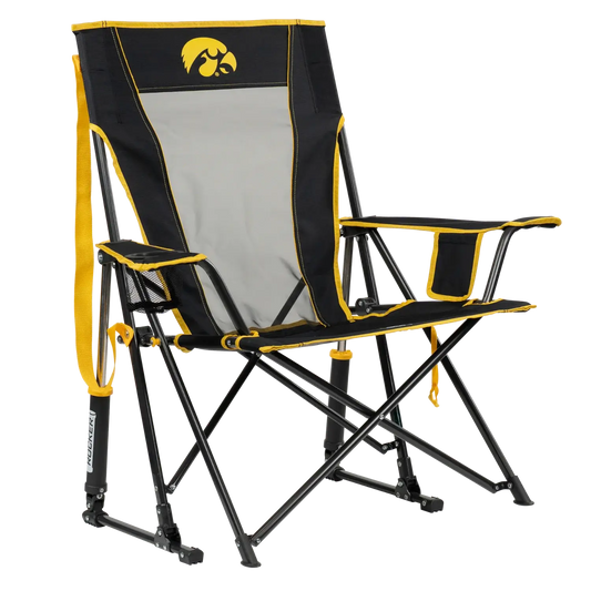 College Comfort Pro Rocker™ - Iowa Hawkeyes - Game Day Ready