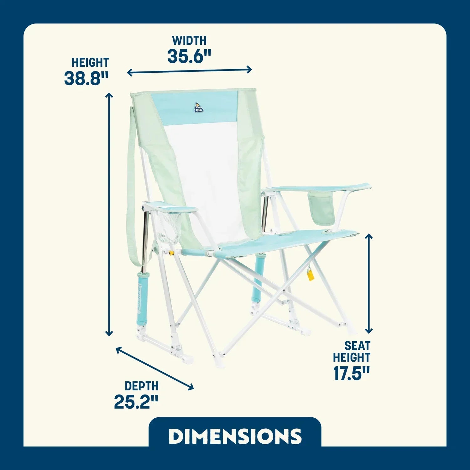 Comfort Pro Rocker™ - Game Day Ready