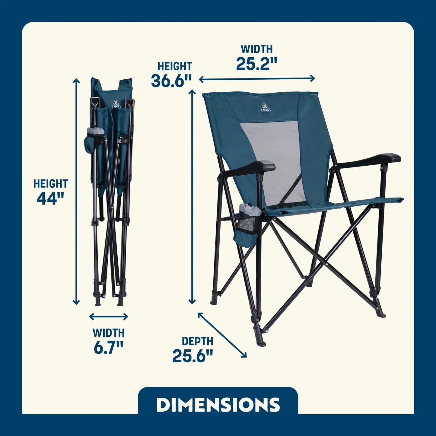 Eazy Chair™ - Outdoor Ease