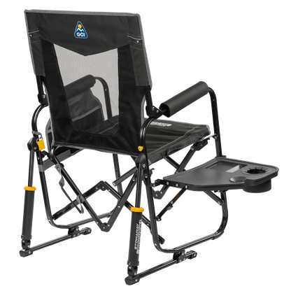 Stowaway Rocker™ with Side Table - Travel Setup