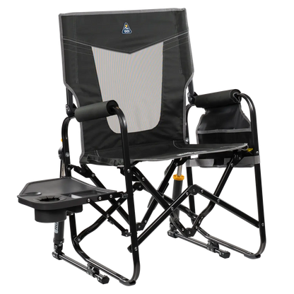 Stowaway Rocker™ with Side Table - Travel Setup