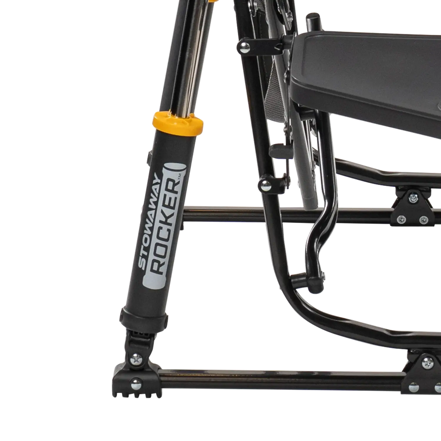 Stowaway Rocker™ with Side Table - Travel Setup