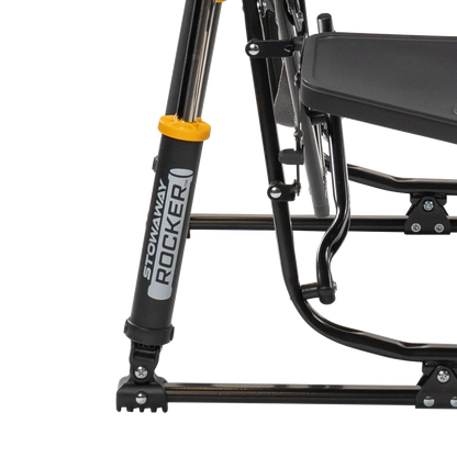 Stowaway Rocker™ with Side Table - Travel Setup