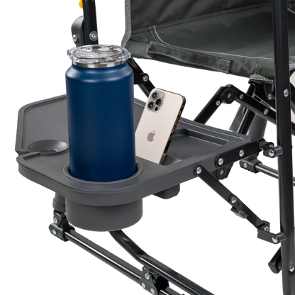 Stowaway Rocker™ with Side Table - Travel Setup