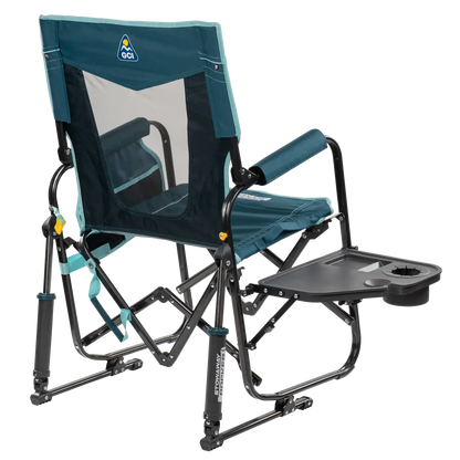 Stowaway Rocker™ with Side Table - Travel Setup