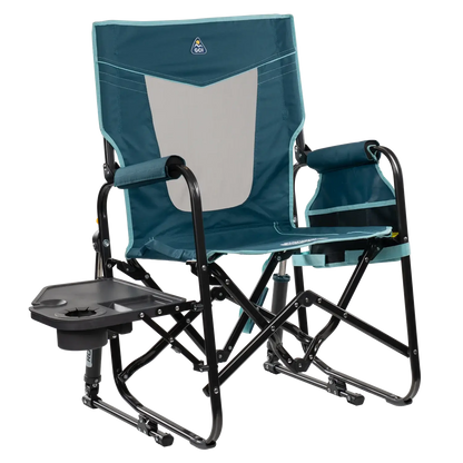 Stowaway Rocker™ with Side Table - Travel Setup