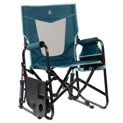 Stowaway Rocker™ with Side Table - Travel Setup