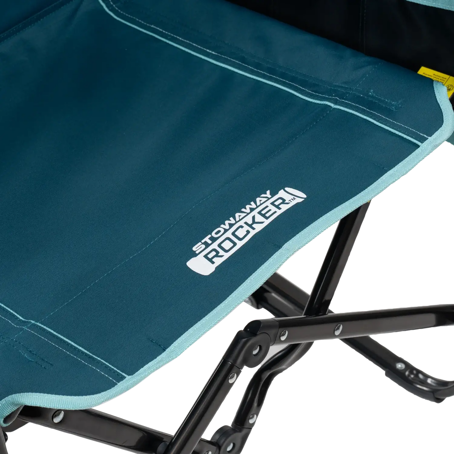 Stowaway Rocker™ with Side Table - Travel Setup