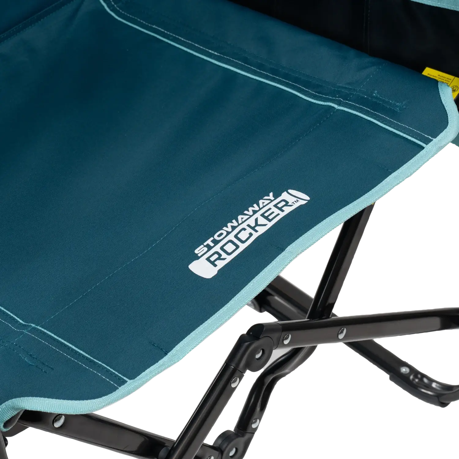 Stowaway Rocker™ with Side Table - Travel Setup