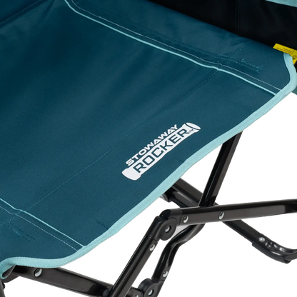 Stowaway Rocker™ with Side Table - Travel Setup