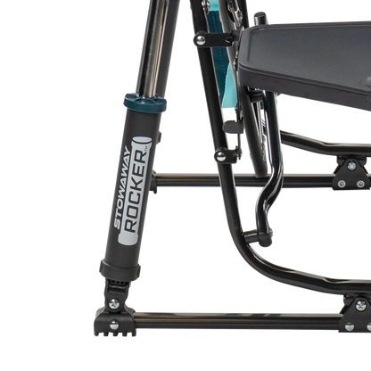 Stowaway Rocker™ with Side Table - Travel Setup